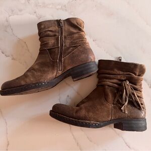 Born Kenya Ankle Boots Booties Shoes Womens Size 7